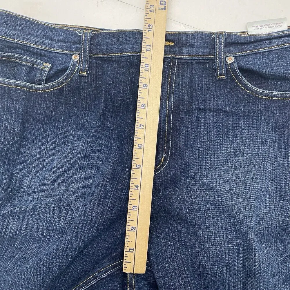 Bullet Blues Company Men’s Straight Leg Wide Leg Designer Jeans Size 36x32 USA